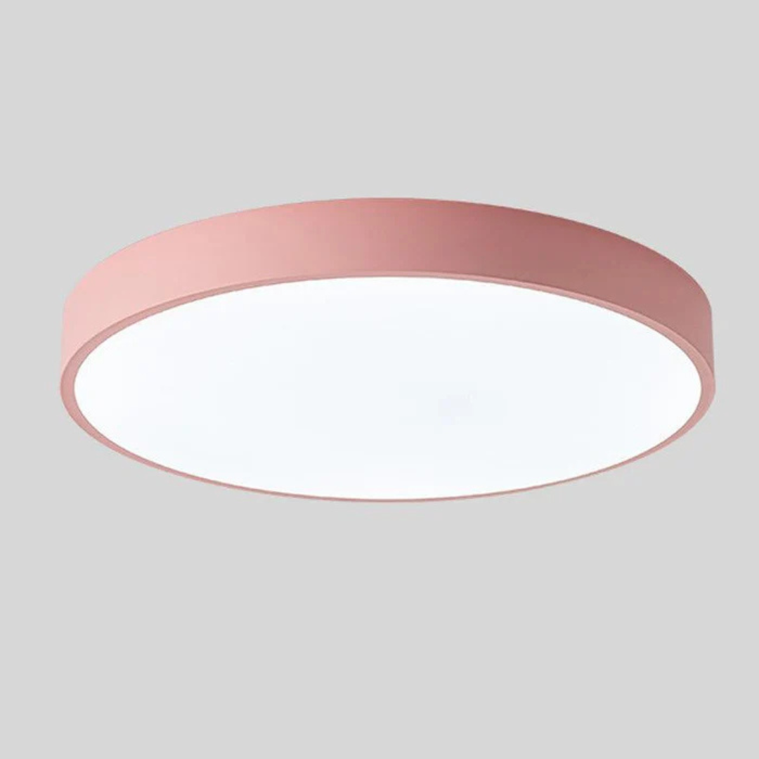 Delos - Scandinavian Wooden LED Ceiling Lamp
