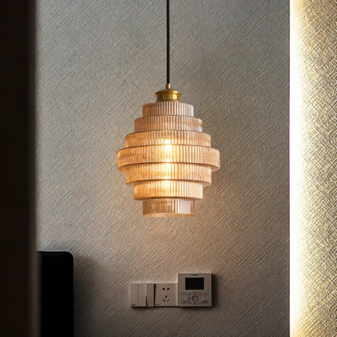 Hebes - Retro Glass Pendant Lamp
