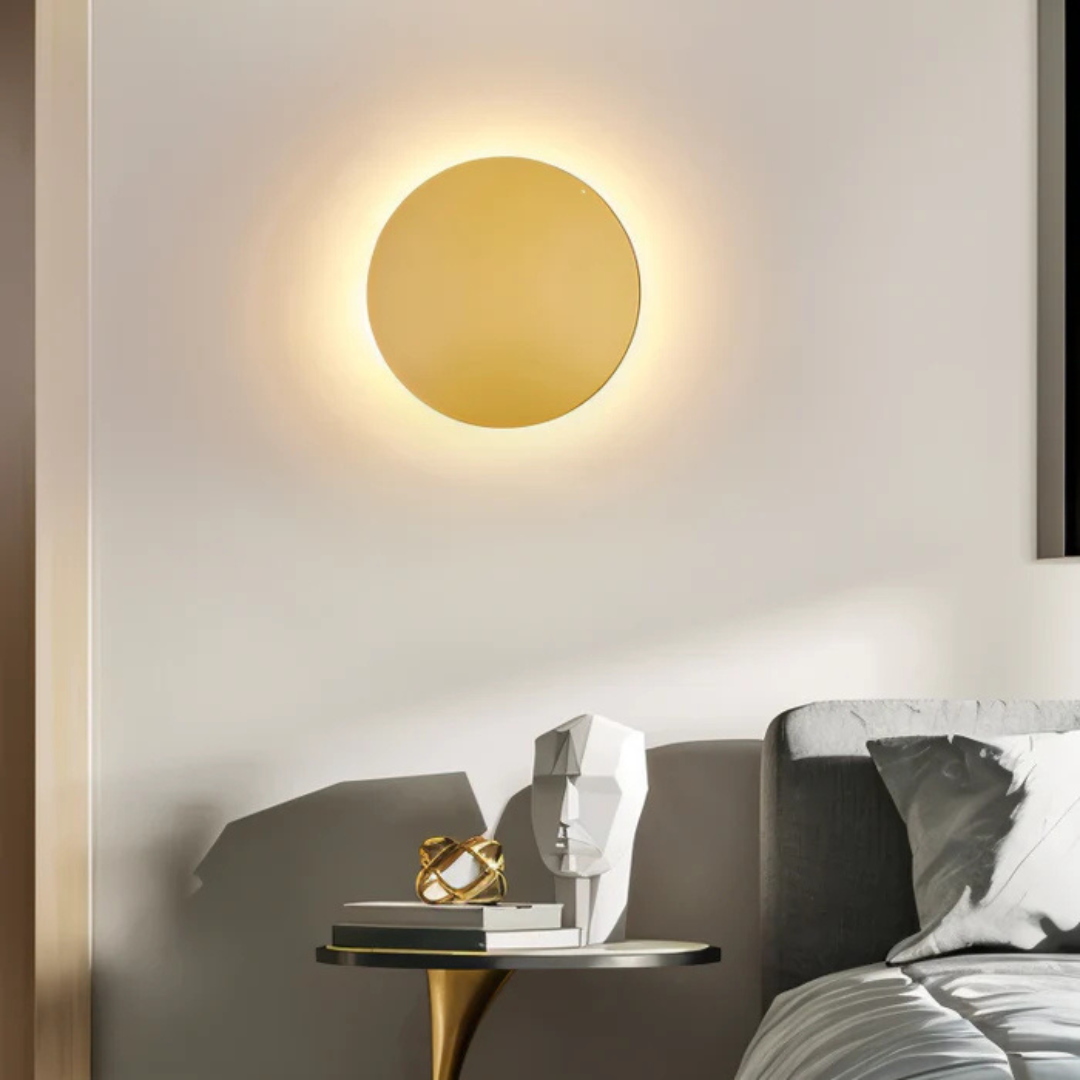 Round LED Wall Light | Modern Indoor Wall Lighting