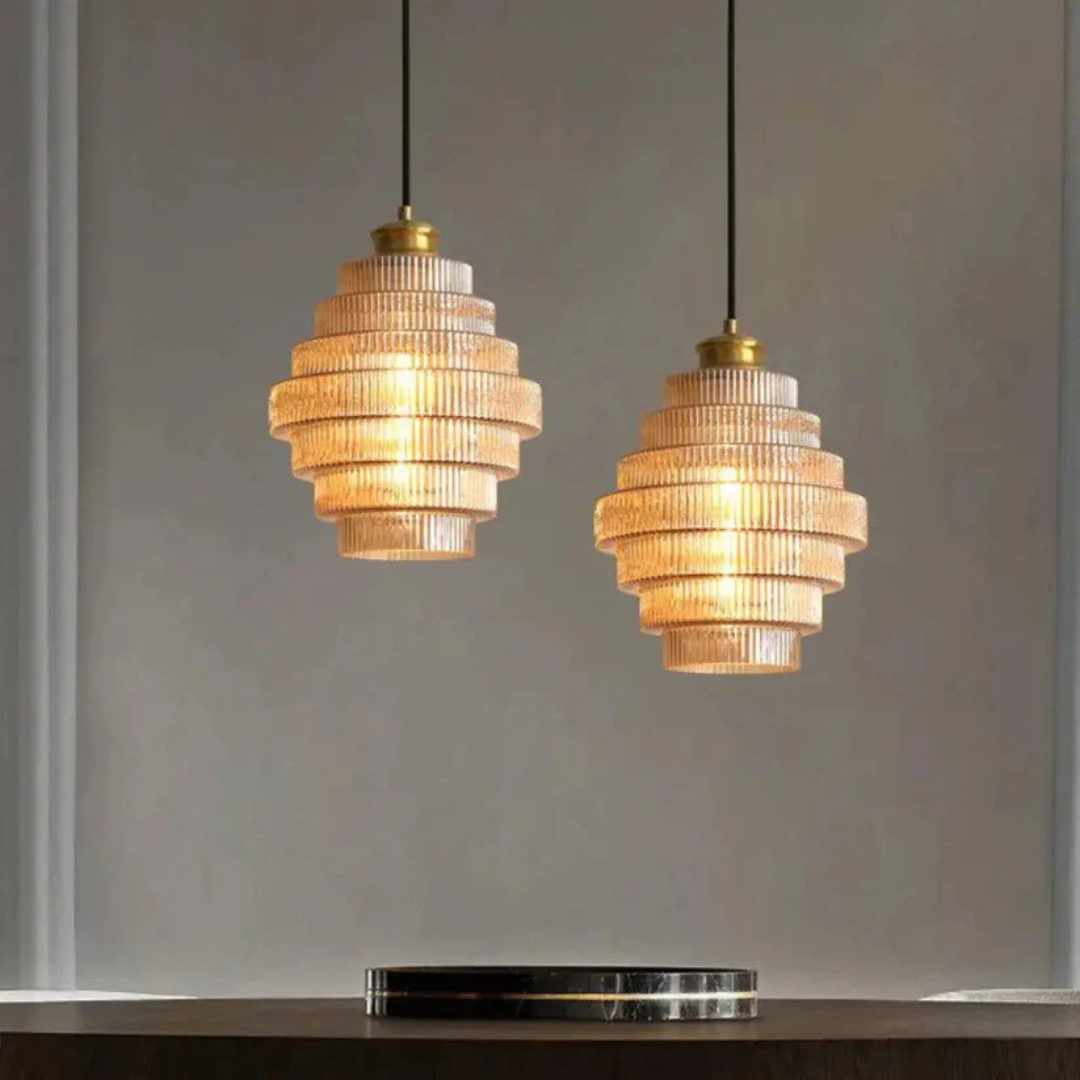 Hebes - Retro Glass Pendant Lamp